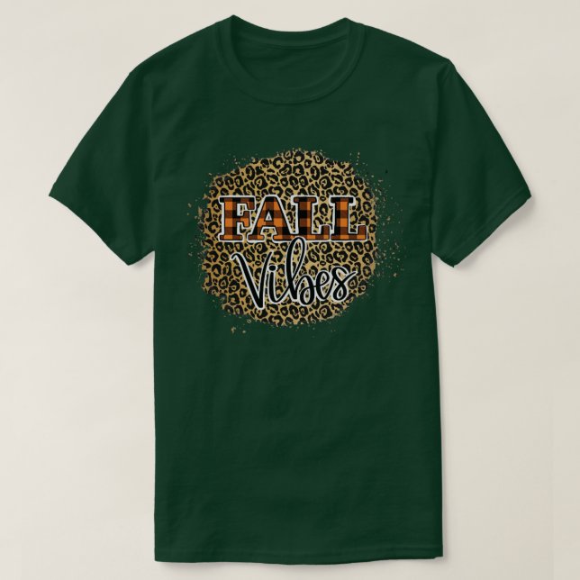 Fall Vibes1 T Shirt (Design framsida)