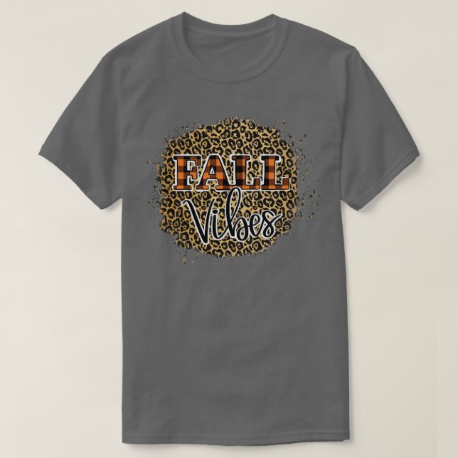 Fall Vibes9 T Shirt (Design framsida)