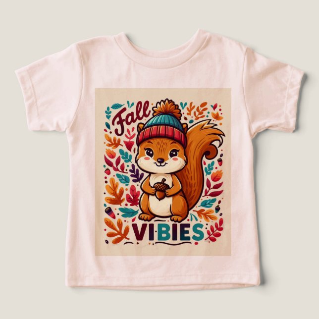 Fall Vibes 2 T Shirt (Design Framsida)