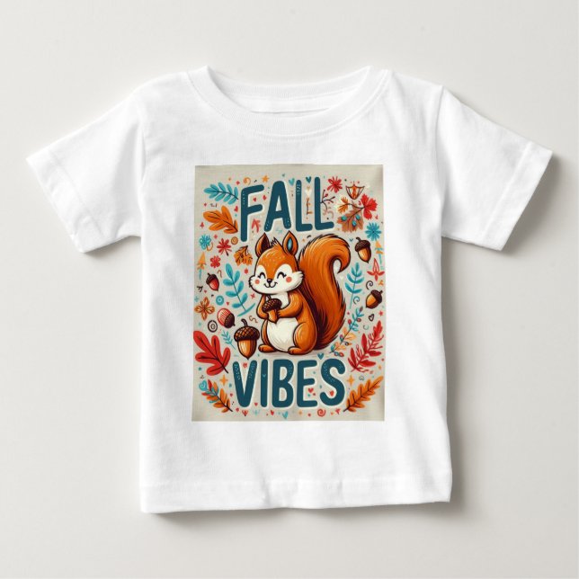 Fall Vibes 4 T Shirt (Framsida)