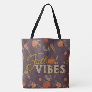 Fall Vibes Autumn Pumpkin Patch Tygkasse