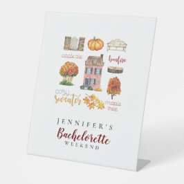 Fall Vibes Autumn Rustic Bachelorette Party