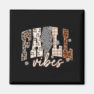 Fall Vibes Blixt Flower Thanksgiving Autumn Le Magnet