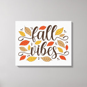 Fall Vibes Canvastryck