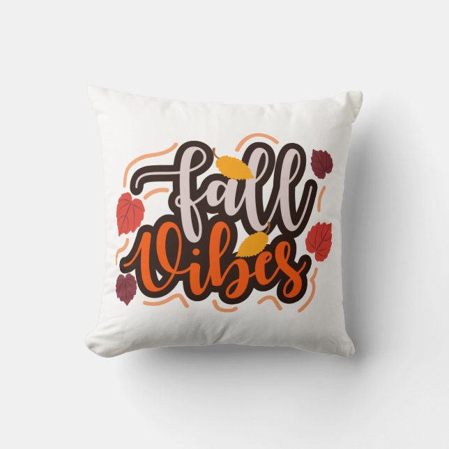Fall Vibes Dekorativ kudde (Framsida)