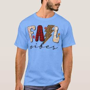 Fall Vibes dess sjunkande Hej under hösten tack. T Shirt