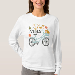 Fall Vibes efter cykel T Shirt