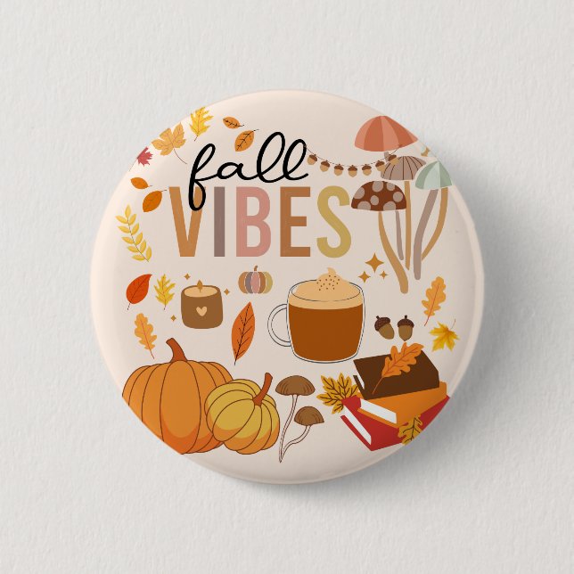 Fall Vibes Knapp (Framsida)