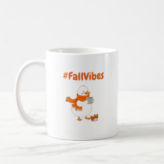 Fall Vibes Mugg - höstdesign för Anka-kaféet Cute