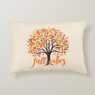 Fall Vibes - Mysiga Fall Träd Prydnadskudde