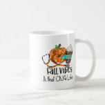 Fall Vibes och CnaLife Nurse faller mer än Kaffemugg<br><div class="desc">Fall Vibes och CnaNurse Life Nurse Fall Thanksgiving</div>