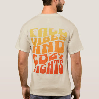 Fall Vibes och Mysiga nätter T Shirt
