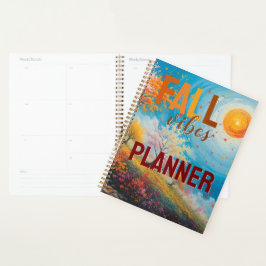 Fall Vibes Planner - höstinspirerad organisatör