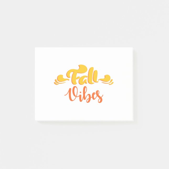 Fall Vibes Post-it Block (Framsida)