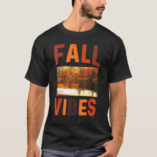 Fall Vibes Retro Pumpkin Spice Autumn Coffee Tha T Shirt