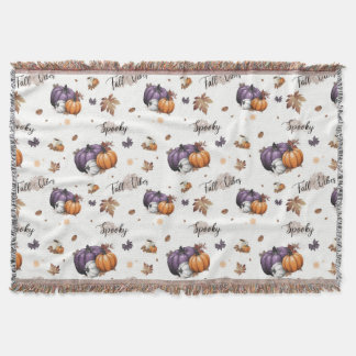 Fall Vibes Seamless Mönster Filt