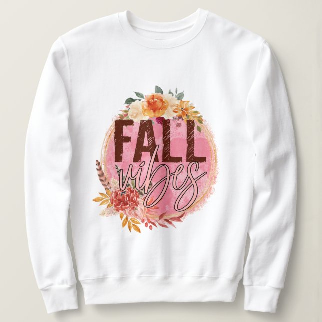 Fall Vibes T Shirt (Design framsida)