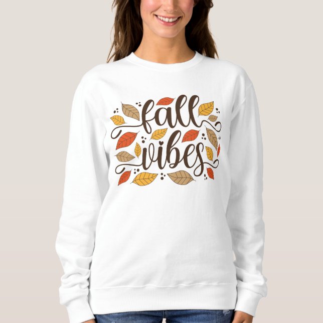 Fall Vibes T Shirt (Framsida)