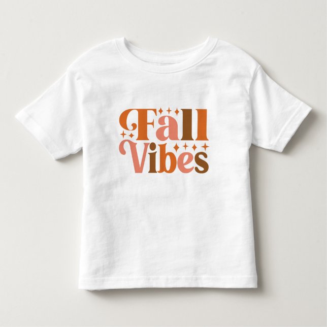 Fall Vibes T Shirt (Framsida)