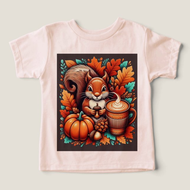 Fall Vibes T Shirt (Design Framsida)