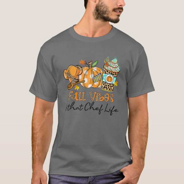 Fall Vibes T Shirt (Framsida)