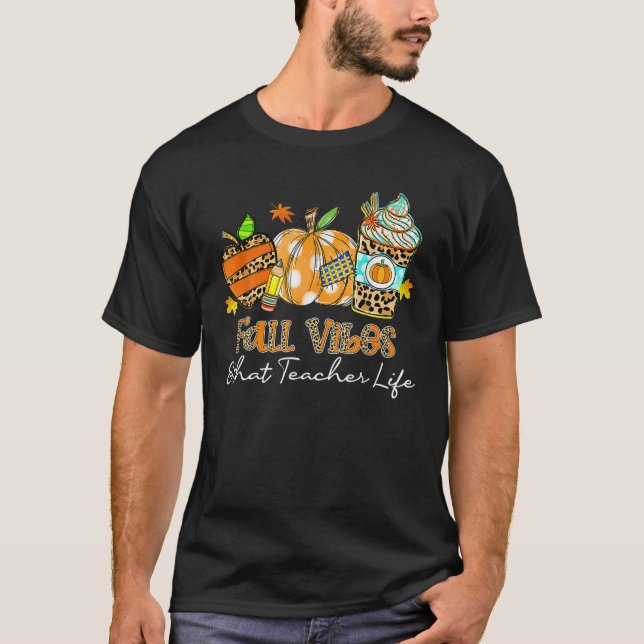 Fall Vibes T Shirt (Framsida)