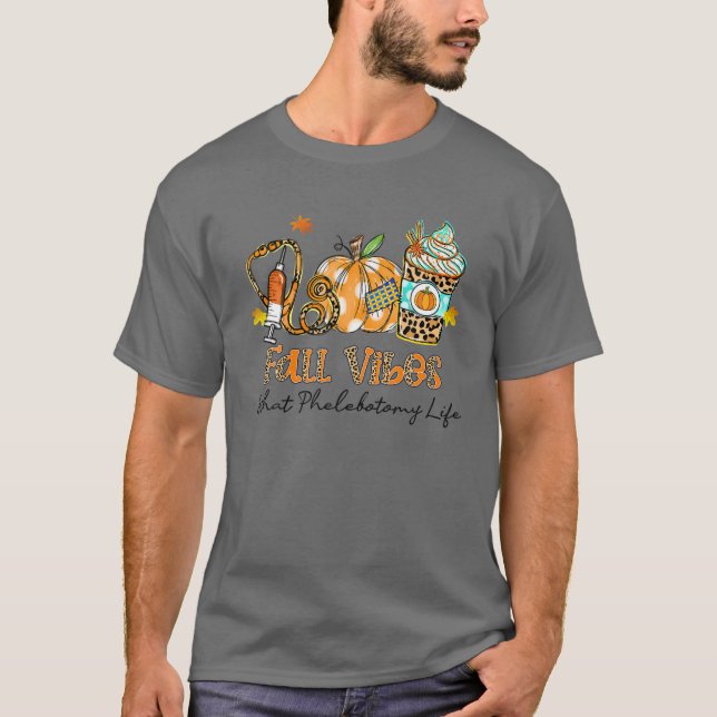 Fall Vibes T Shirt (Framsida)