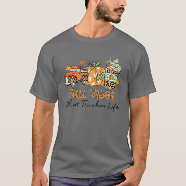 Fall Vibes T Shirt (Framsida)