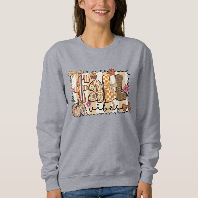 Fall Vibes T Shirt (Framsida)