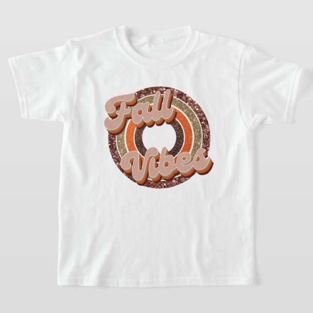 Fall Vibes T Shirt (Laydown)