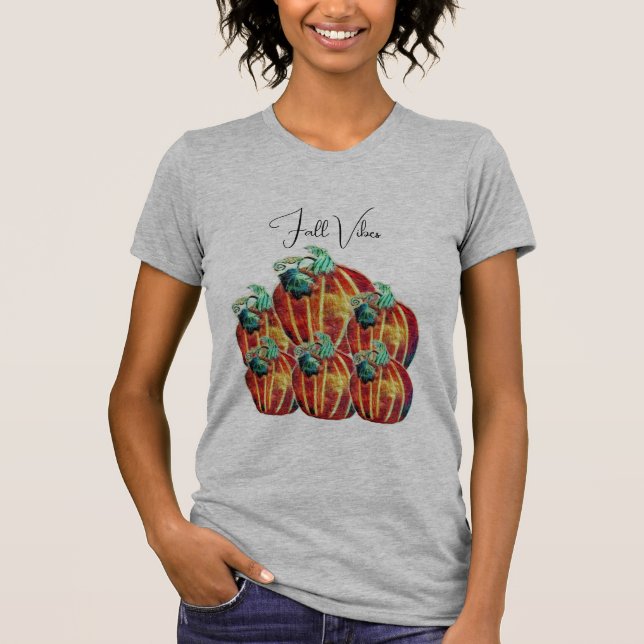 Fall Vibes T Shirt (Framsida)