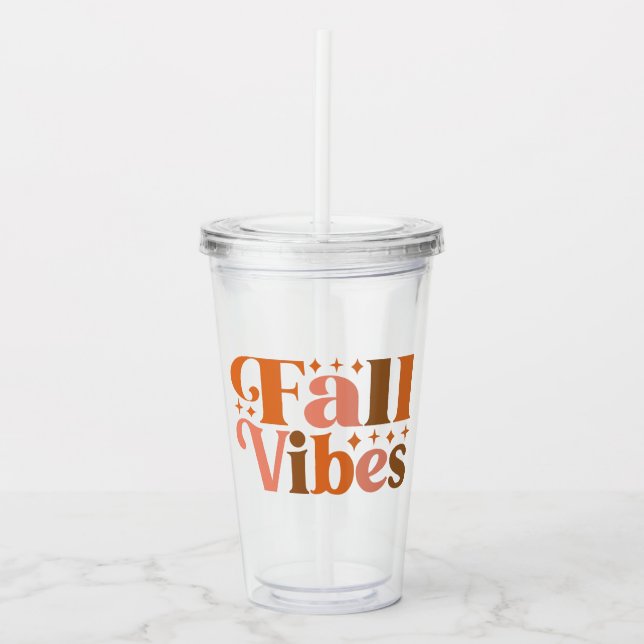 Fall Vibes Take Away Mugg (Framsida)