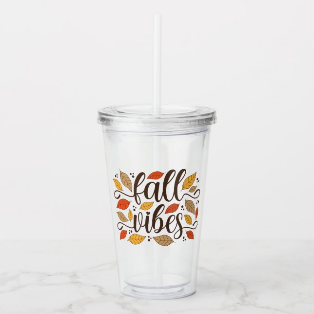 Fall Vibes Take Away Mugg (Framsida)