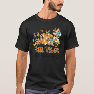 Fall Vibes & that Vet Tech Life Hund Tass Stethosc T Shirt
