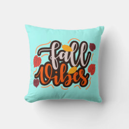 Fall Vibes Throw Pillow Kudde