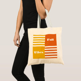 Fall Vibes Tote Bag för höstförsäljningsdagar Tygkasse