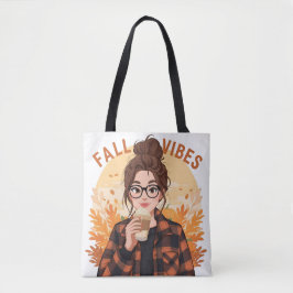 Fall Vibes Tote Tygkasse