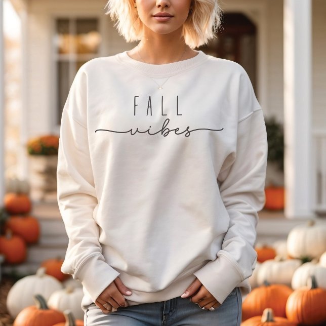 Fall Vibes-Trendiget minimalistisk T Shirt (Skapare uppladdad)