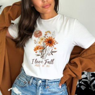 Fall Vild Flowers T Shirt