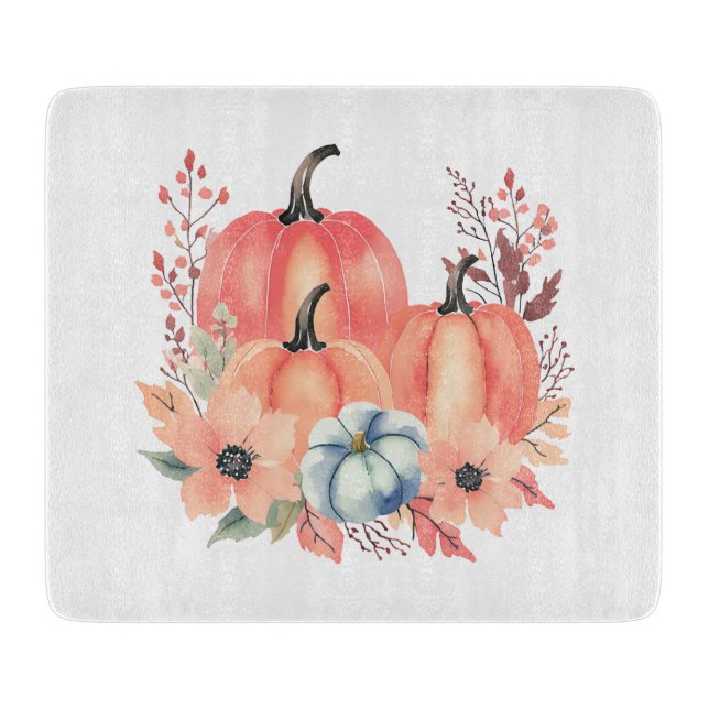 Fall Watercolor Pumpkin Boho (Framsidan)