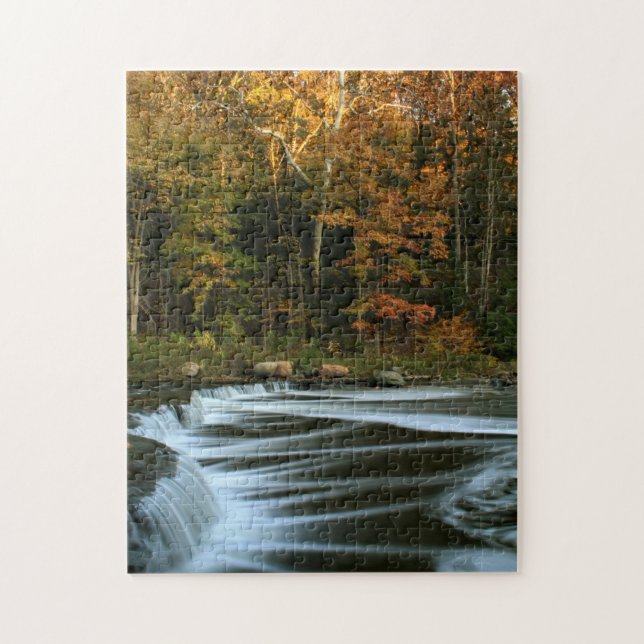 Fall Waterfall Puzzle Pussel (Vertikal)