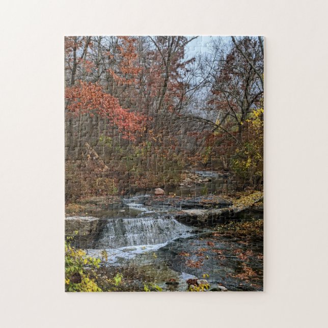 Fall Waterfall Puzzle Pussel (Vertikal)