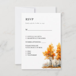 Fall Wedding OSA kort