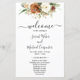 Fall Wedding-programmet