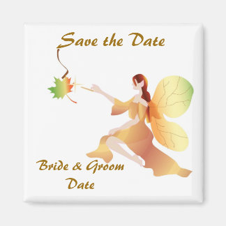 Fall Wedding Spara datum magneter