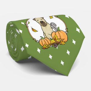 Fall Wheaten Terrier (vävs 1b2) Pumpkins Cute Slips