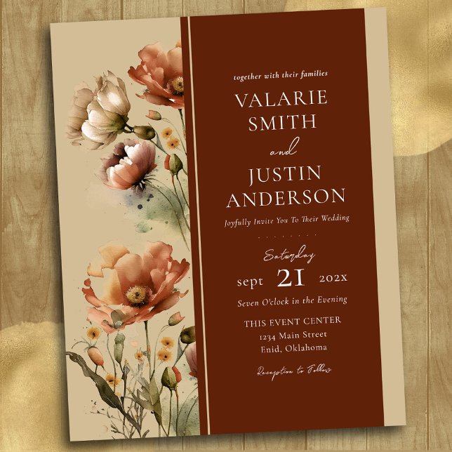 Fall Wildblommor Bröllop all i ett (Skapare uppladdad)