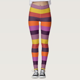 Fall/Witchy Stripe Leggings
