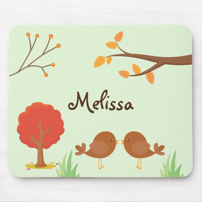 Fall Woodland Animal Delight Musmatta (Framsidan)