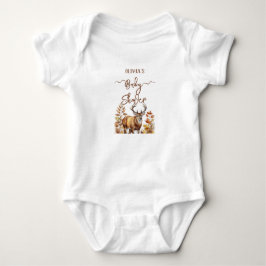 Fall Woodland Hjort Baby Shower Balloon T Shirt